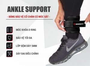 Băng bảo vệ cổ chân có móc sắt GoodFit GF615A