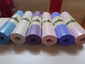 Thảm Yoga TPE 8mm 1 Lớp