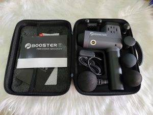Máy mát xa Booster T Massage Gun 2500mAh mát xa Cơ bắp – Rung 6 Đầu Massage – 5 Tốc độ Massage cơ bắp